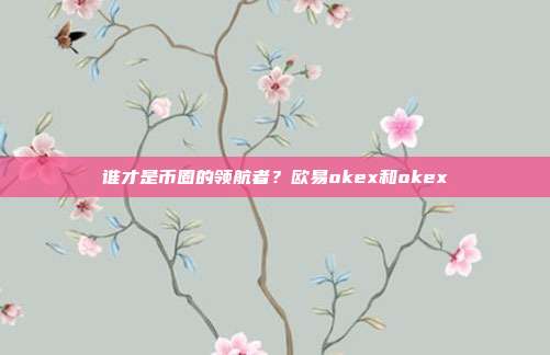 谁才是币圈的领航者？欧易okex和okex