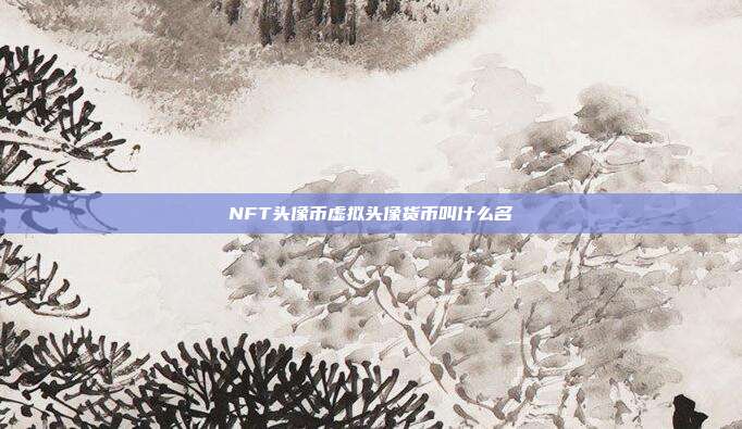 NFT头像币虚拟头像货币叫什么名