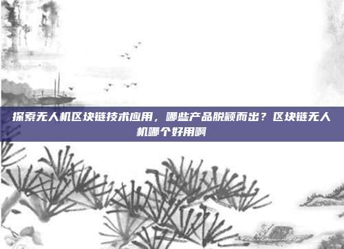 探索无人机区块链技术应用，哪些产品脱颖而出？区块链无人机哪个好用啊