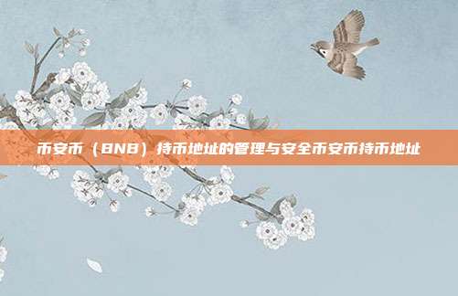 币安币（BNB）持币地址的管理与安全币安币持币地址