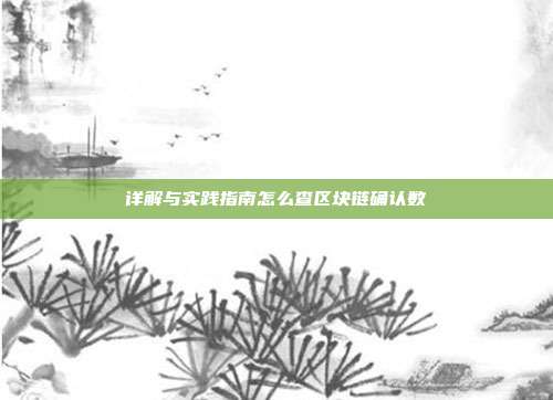 详解与实践指南怎么查区块链确认数